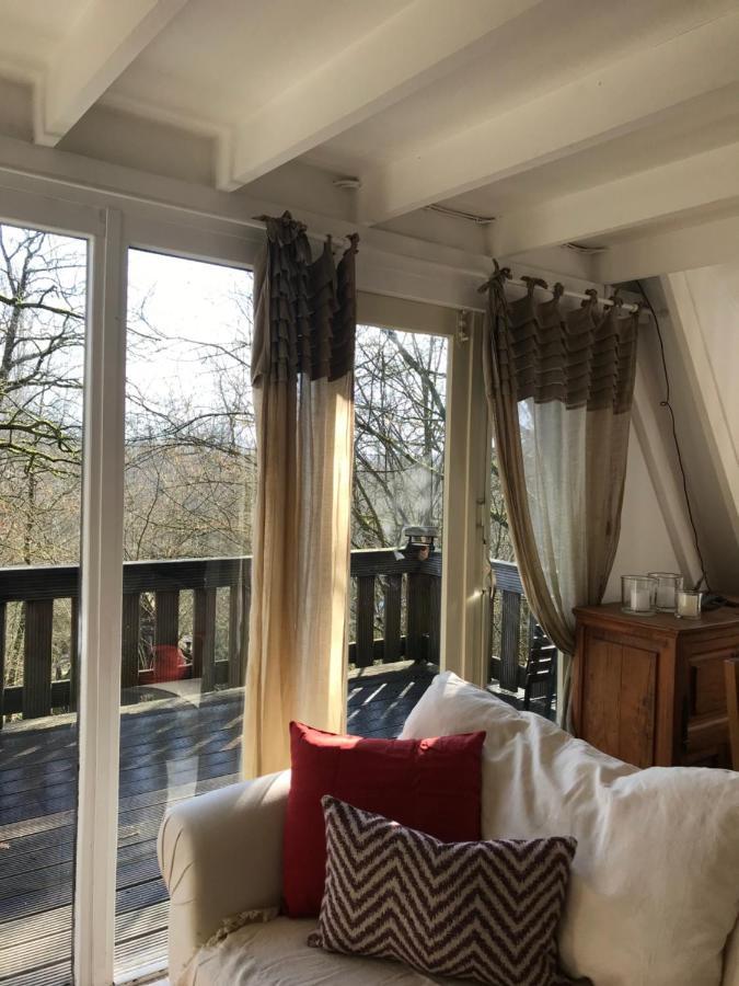 Heavenly Renovated Cabin Near Pittoresque Durbuy - Whistler Villa Exterior photo